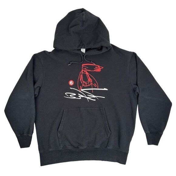 Futura Laboratories Uniqlo Pointman Graffiti Sketch Hoodie Sweatshirt - Picture 1 of 4